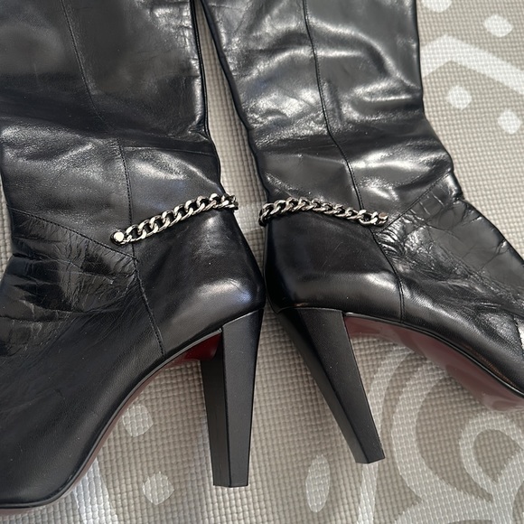 🚫SOLD🚫Nine West Patent Leather Size 9 Boots - Picture 13 of 17